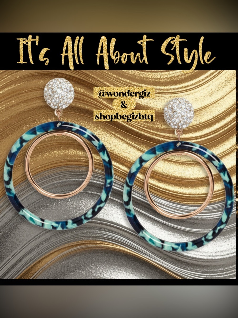 🔥🔥ONE ITEM DEAL OF THE DAY LELE SADOUGUI Authentic Earrings Reduced Buy Now